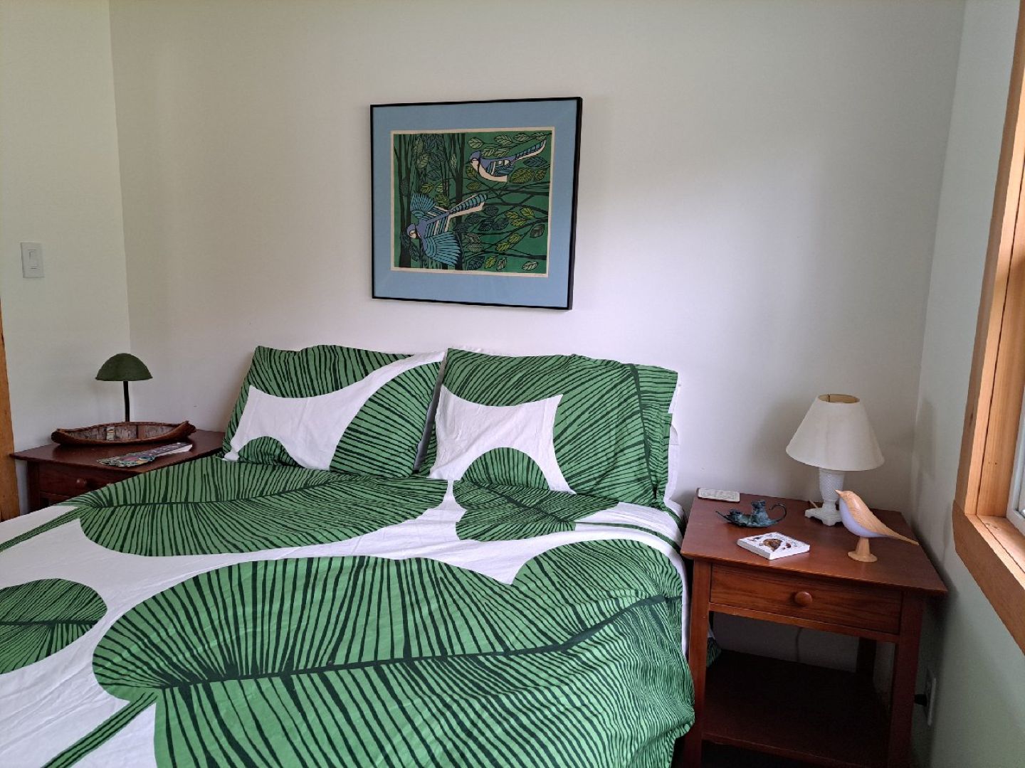 Master Bedroom at Sunset Cove Cottage