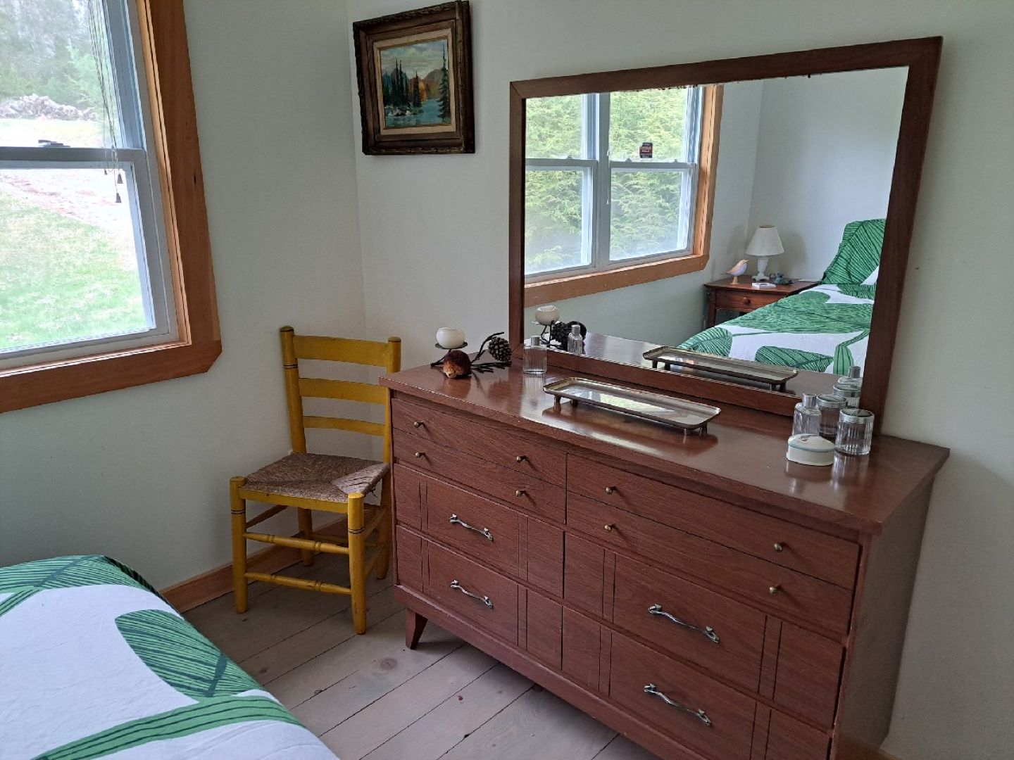 Master Bedroom at Sunset Cove Cottage