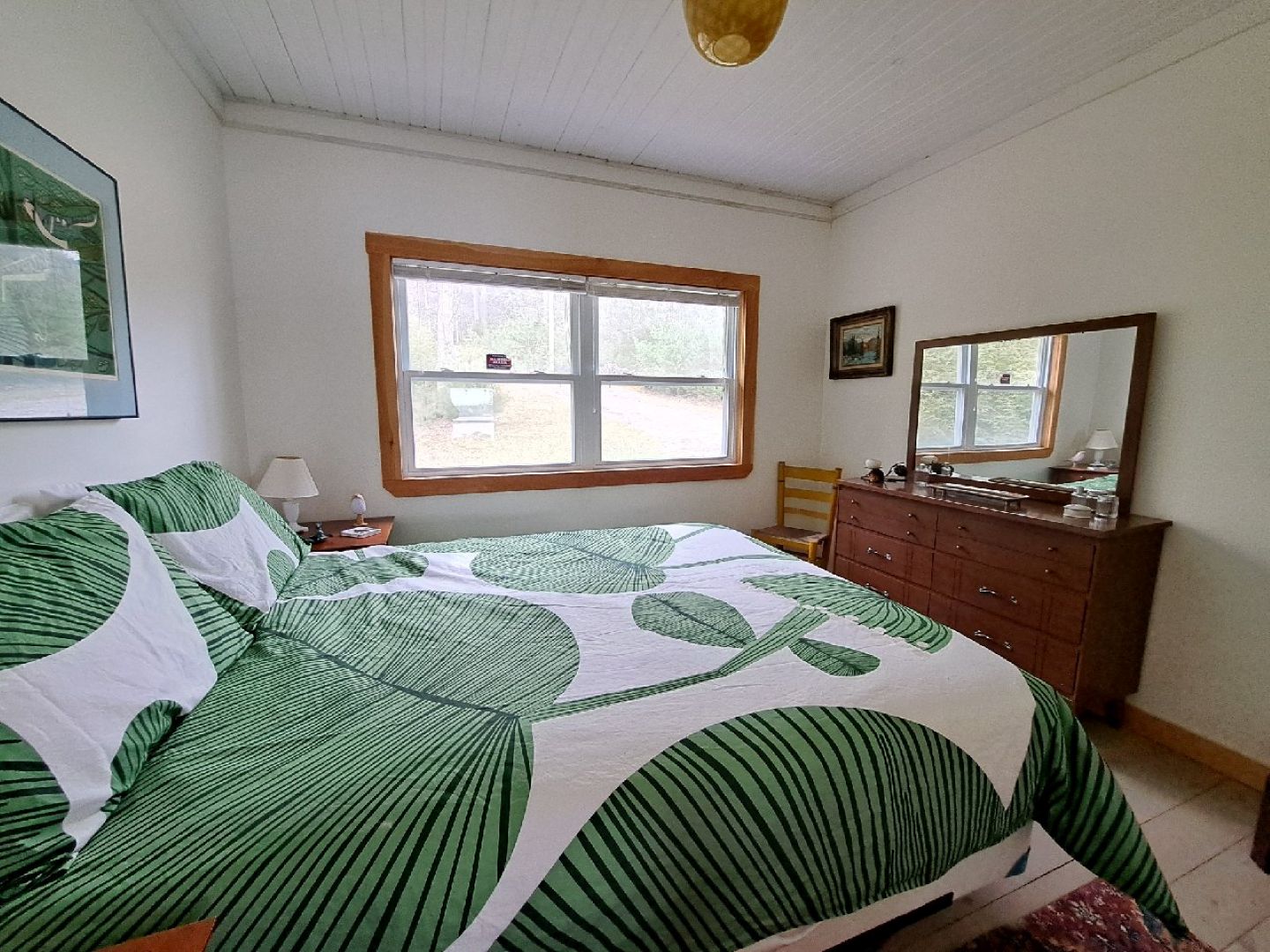 Master Bedroom at Sunset Cove Cottage