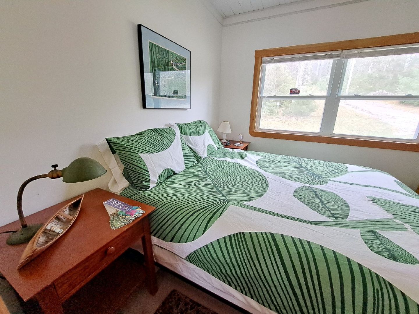 Master Bedroom at Sunset Cove Cottage